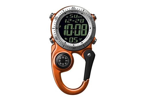 Digital Backpacker clip watch